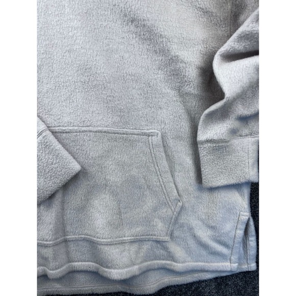 Nike Womens White Fleece Mock Neck Pullover Sweatshirt Size S‎ - Picture 7 of 11